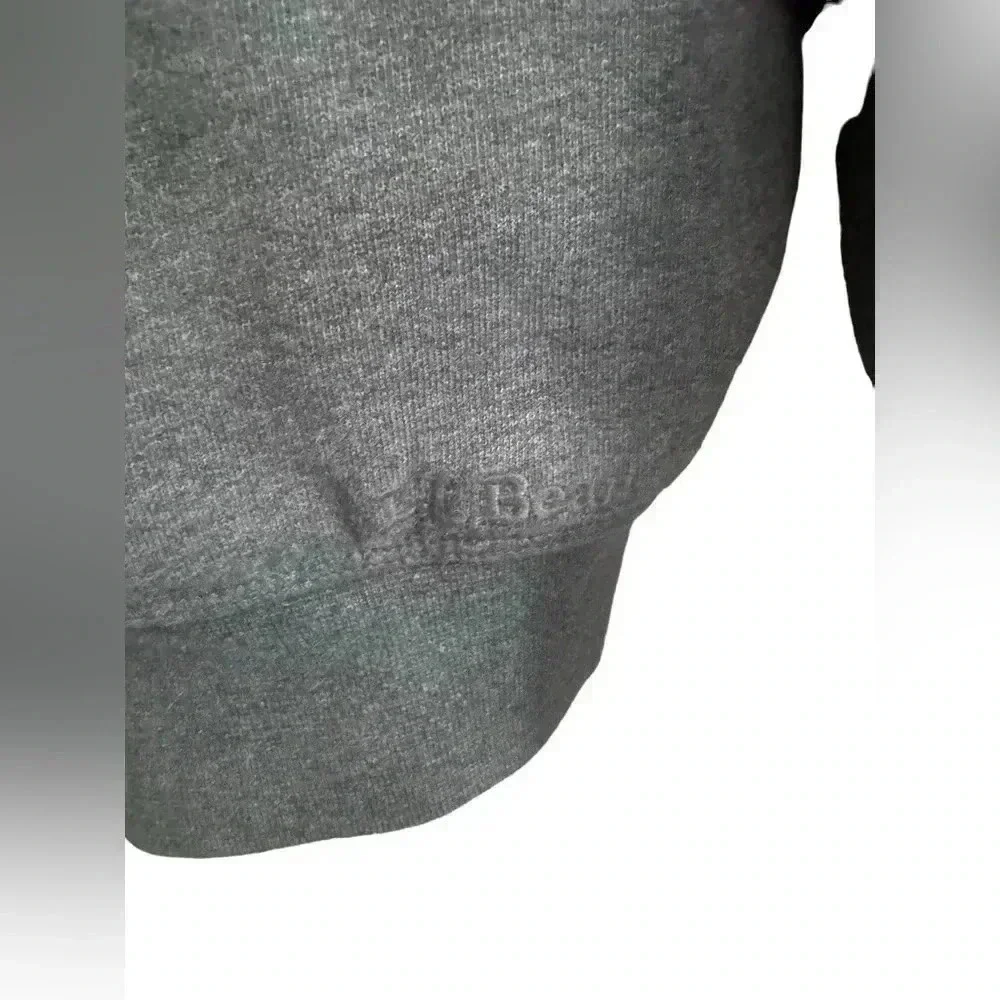 L.L. Bean Katahdin Iron Works Sherpa Lined Full Zip Sweatshirt
